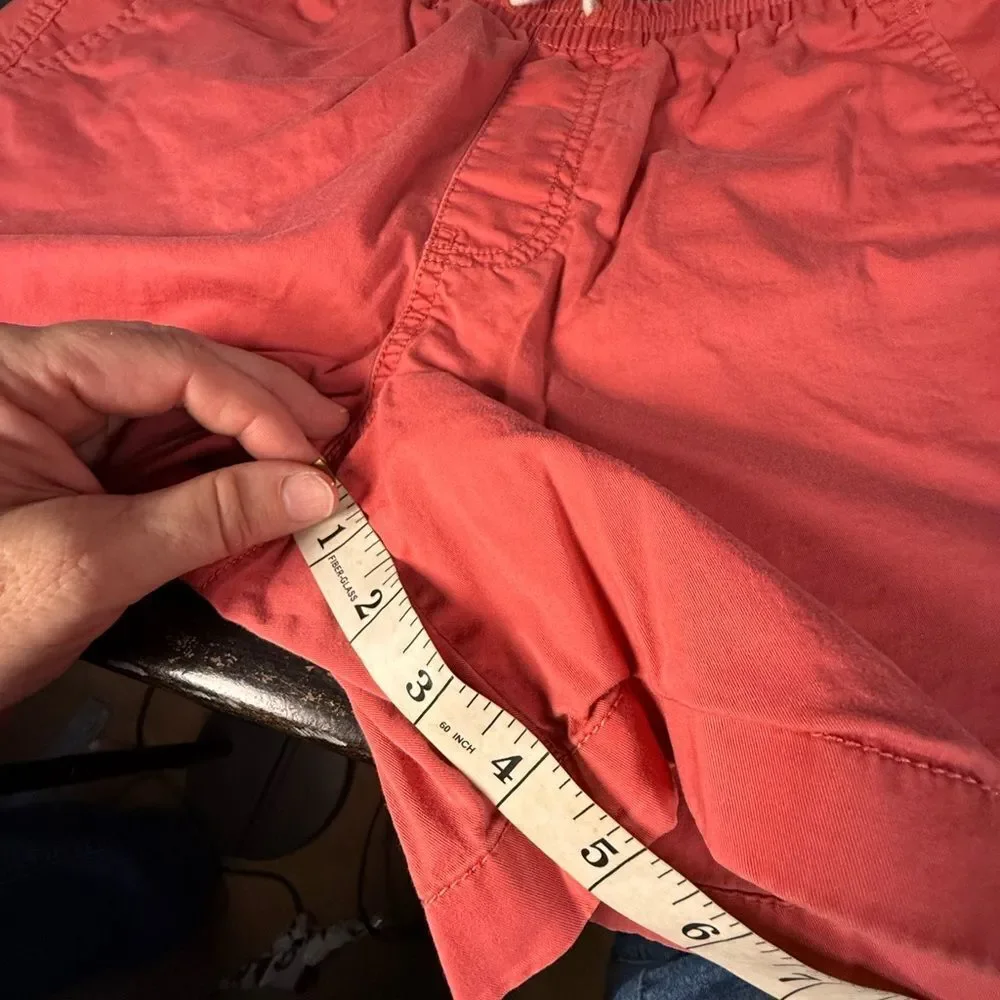 J CREW DOCK SHORTS CHINO Men’s Size Small Coral Color